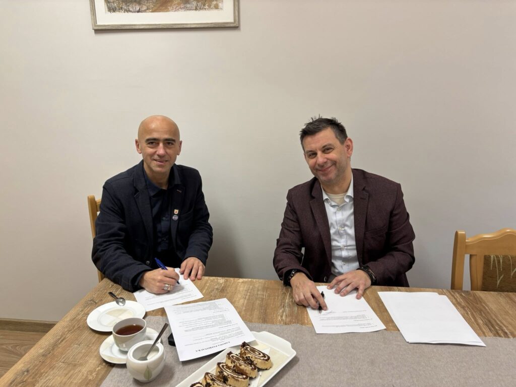 Umowa o współpracy między naszą szkołą a Uniwersytetem Pomorskim w Słupsku